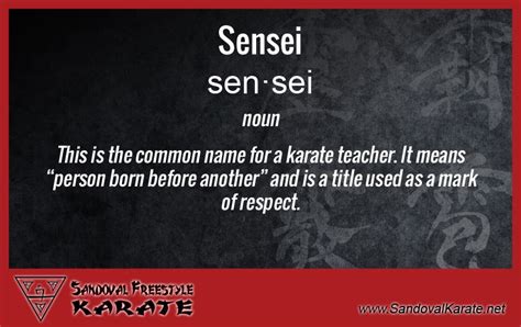 what does sensei mean.